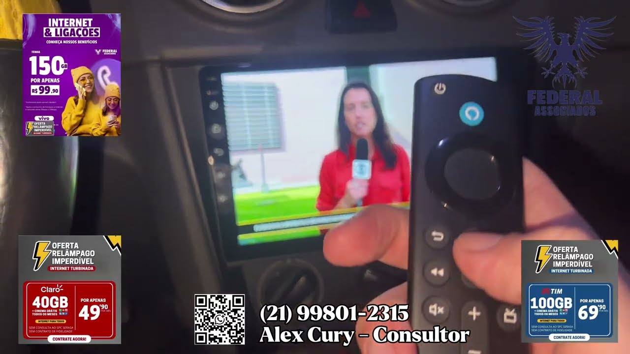 Instale Fire TV ou HDMI na Multimídia do Carro + Dica de Internet Móvel Top!