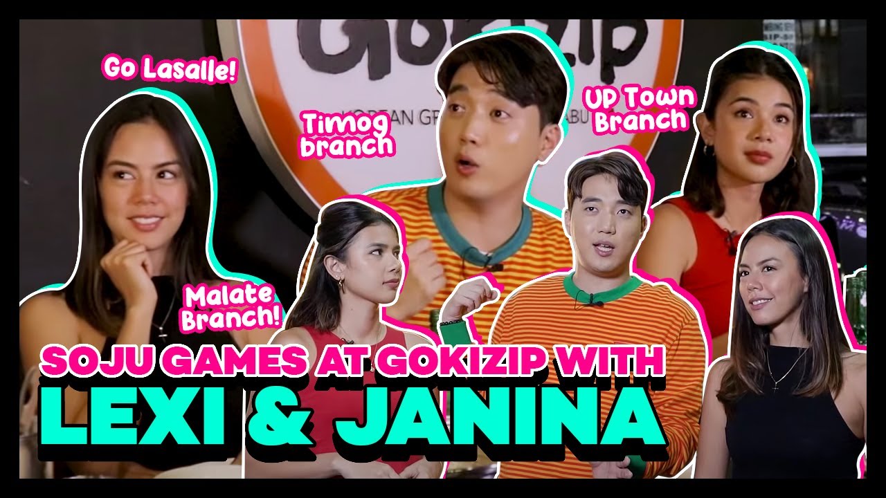 PLAYING SOJU GAMES with Lexi Mendiola and Janina Manipol | Ryan Bang
