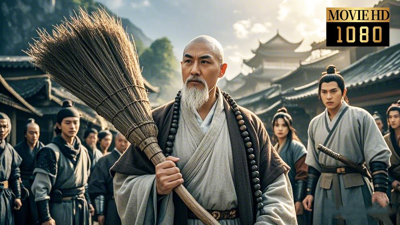 【Full Movie】不起眼的和尚其實武功高深莫測，僅靠一把掃把打敗所有高手！【天行健 Heroes】