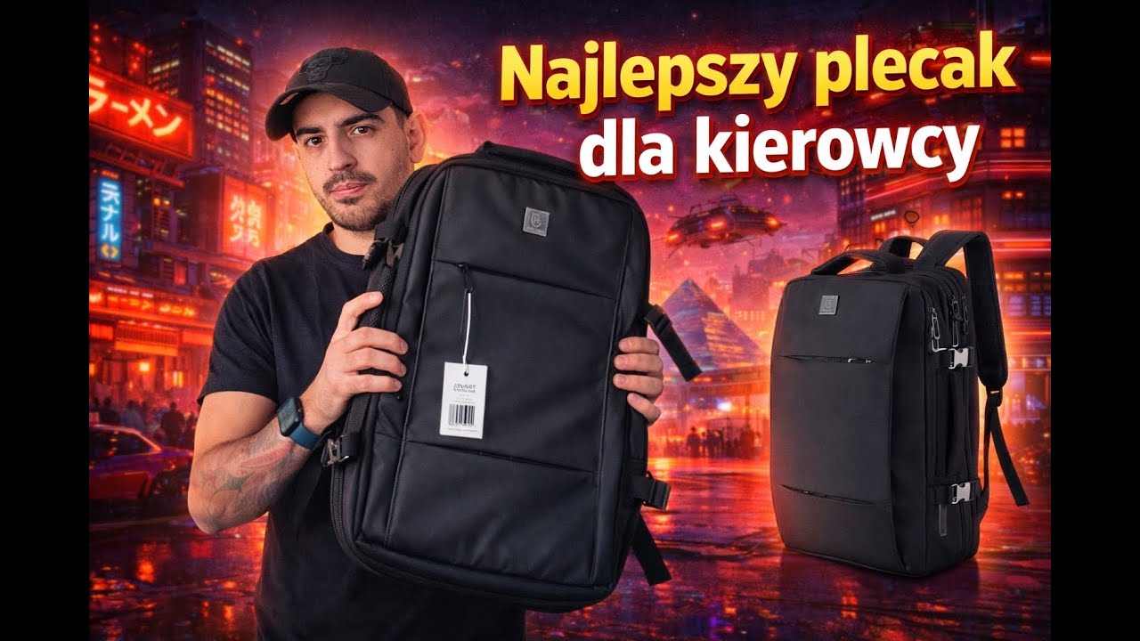 Ten plecak doceni każdy kierowca autokaru!