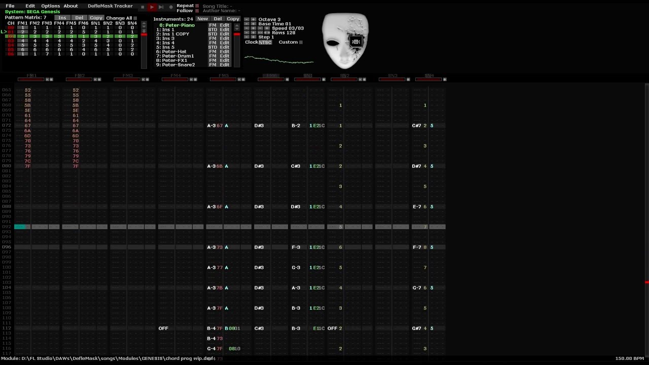 Chiptune Dubstep (YM2612)