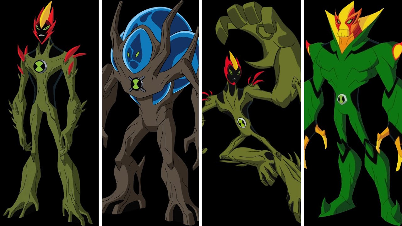 🇧🇷 Todas as Transformações do Fogo Selvagem/Fogo Fátuo - ben10 (Dublado)