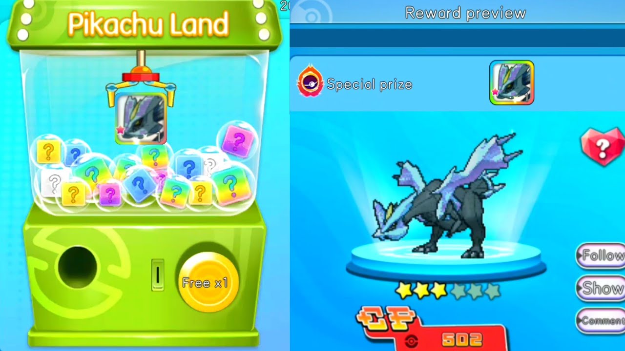 purchasing shiny kyurem in Pixel Pocket Otherworld 