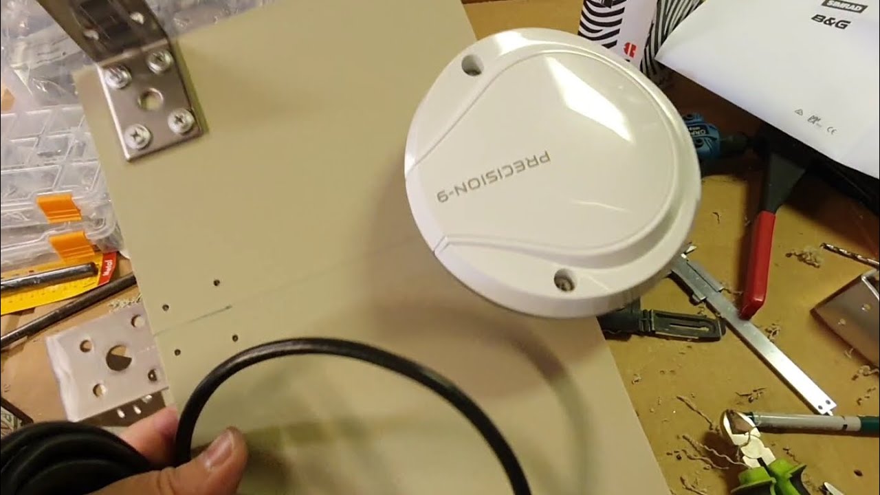 Установка компаса Precision 9 для автопилота в необычное место (Часть 6)