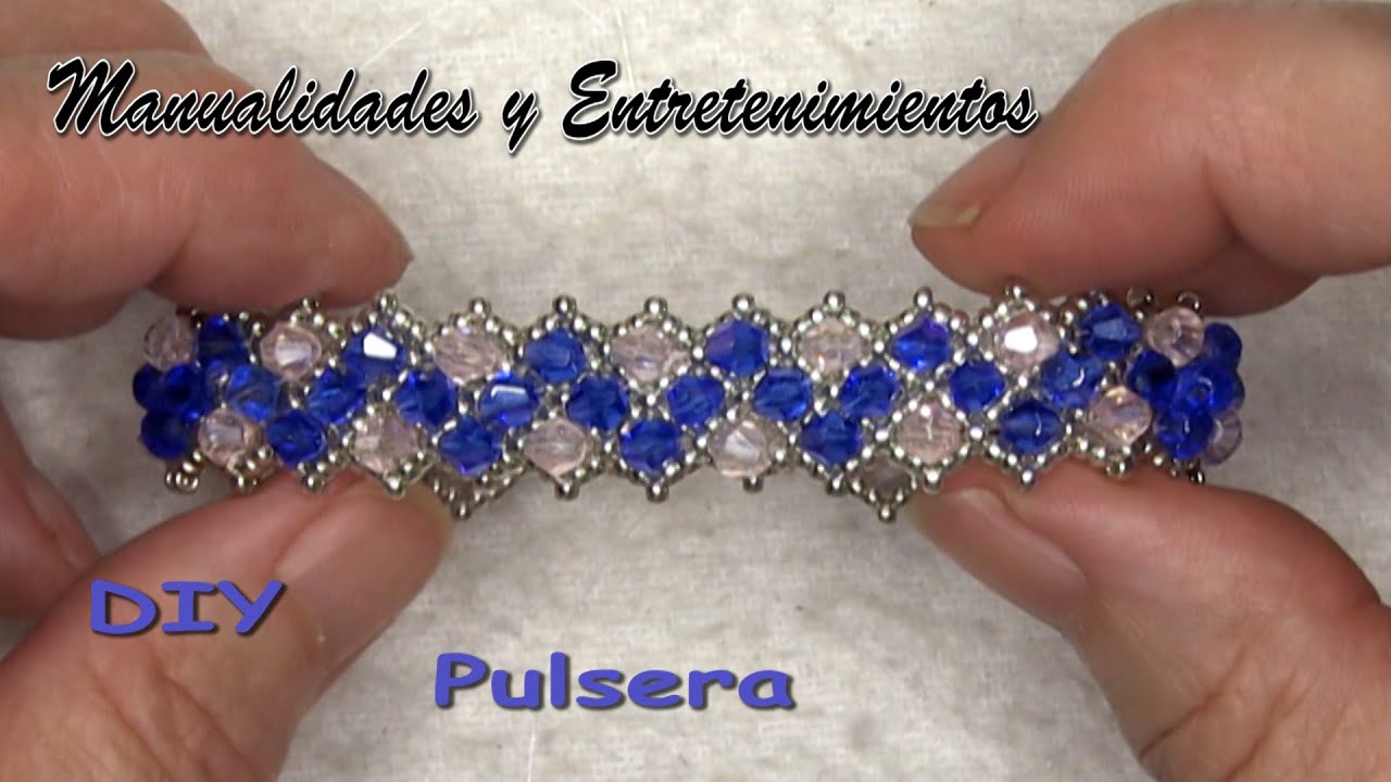 DIY -Pulsera Plata y Tupis-Silver and Tupis Bracelet سوار من الفضة و Tupis Silver and Tupis Bracelet