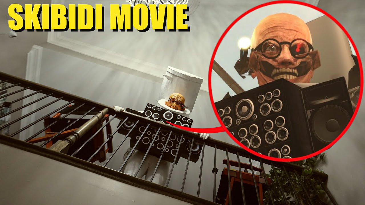 IF YOU EVER SEE SCIENTIST TITAN TOILET OUTSIDE YOUR HOUSE, RUN! (SKIBIDI MOVIE 60)