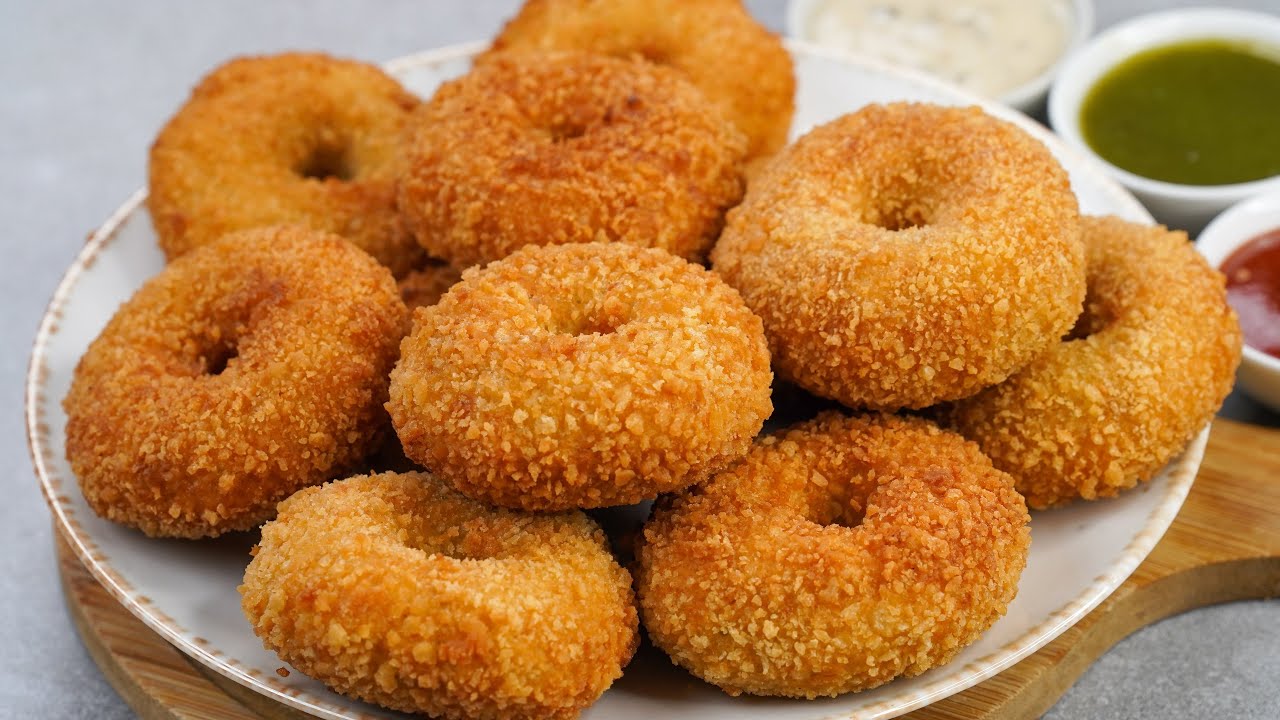 Chicken Donut Recipe | Make Once, Store for Weeks!| How To Make Crispy Chicken Donuts for Tiffin Box