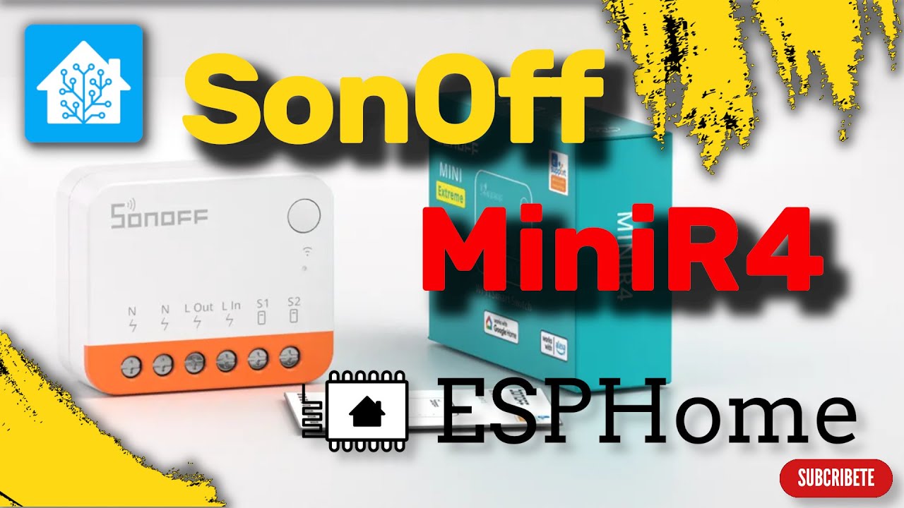 Sonoff MINI R4 con ESPHome