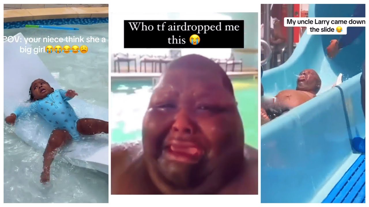 This why we blacks don't play at the pool  🏊🏾‍♂️😭🕶