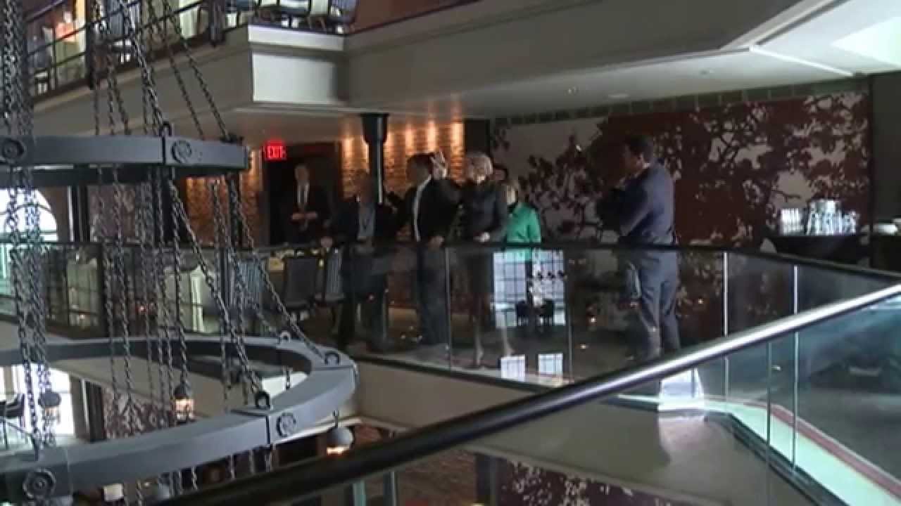 Recorrido del Presidente Rafael Correa al Hotel Liberty