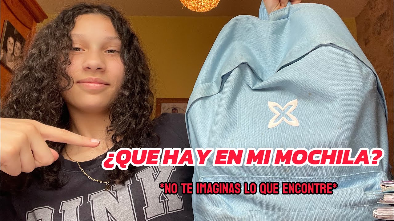¿QUE HAY EN MI MOCHILA DEL INSTITUTO? | *no te imaginas lo que encontré*