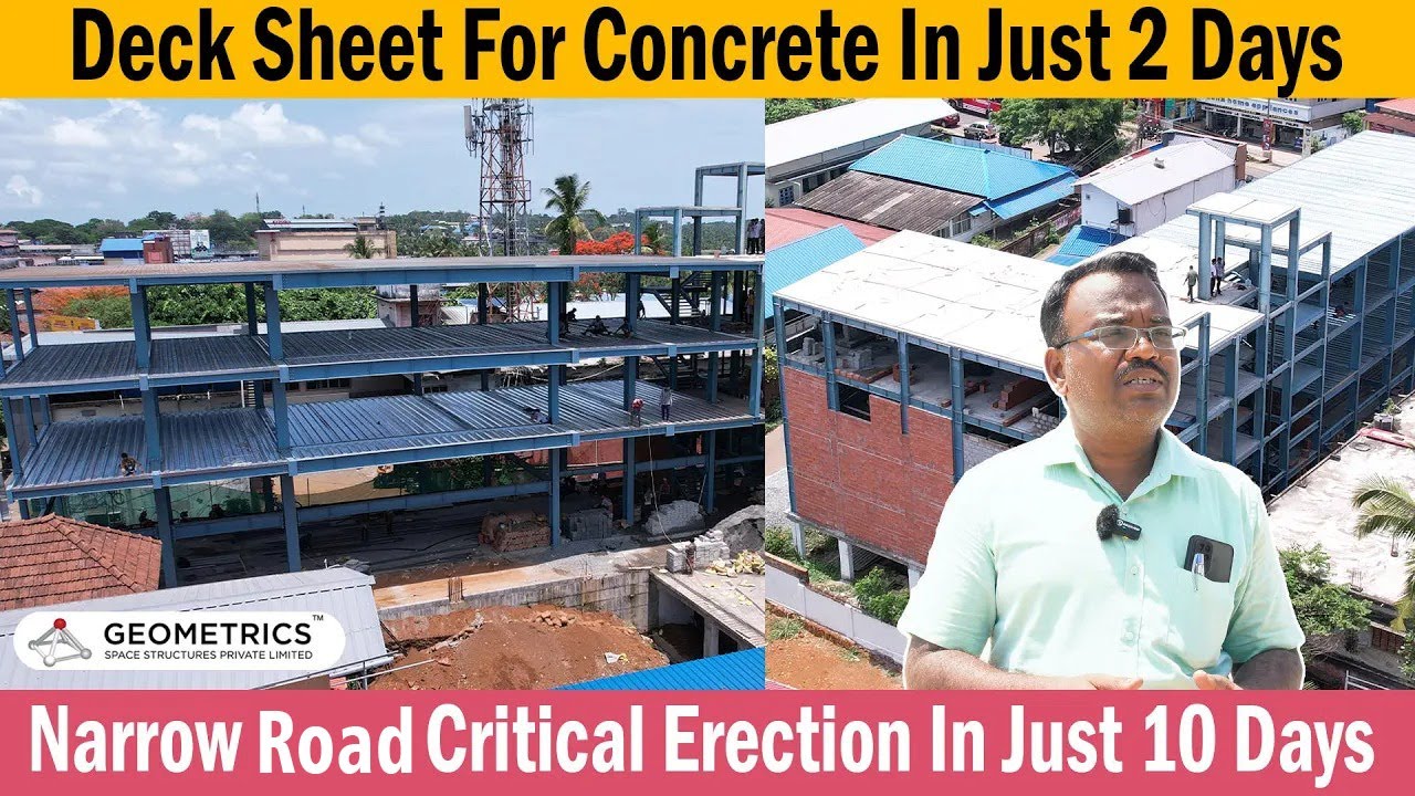 Just 150 days for 25000 sq ft Building | Concrete in Just 1 day after Erection | 500 days Profit
