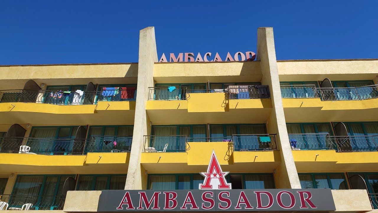 Hotel Ambassador (Golden Sands Bulgaria )Walking tour Bulgaria VIP