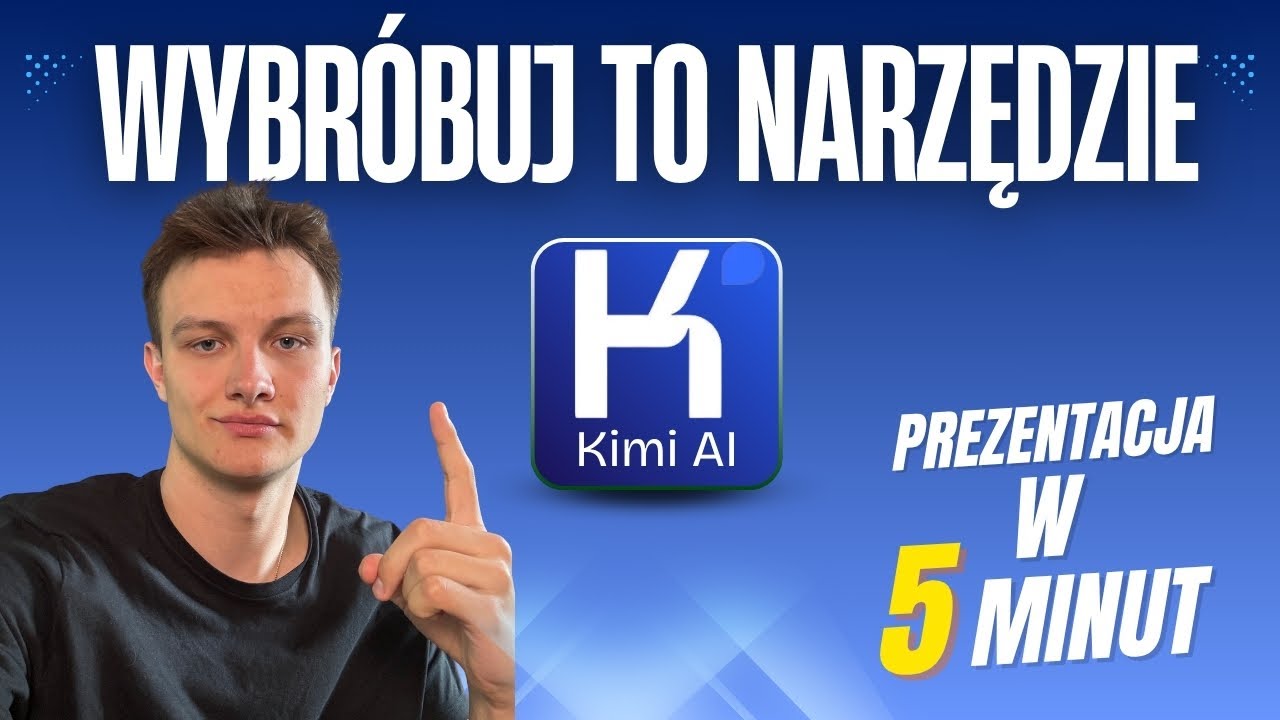 Jak zrobić prezentację przez AI w 5 minut? Kimi AI Tutorial