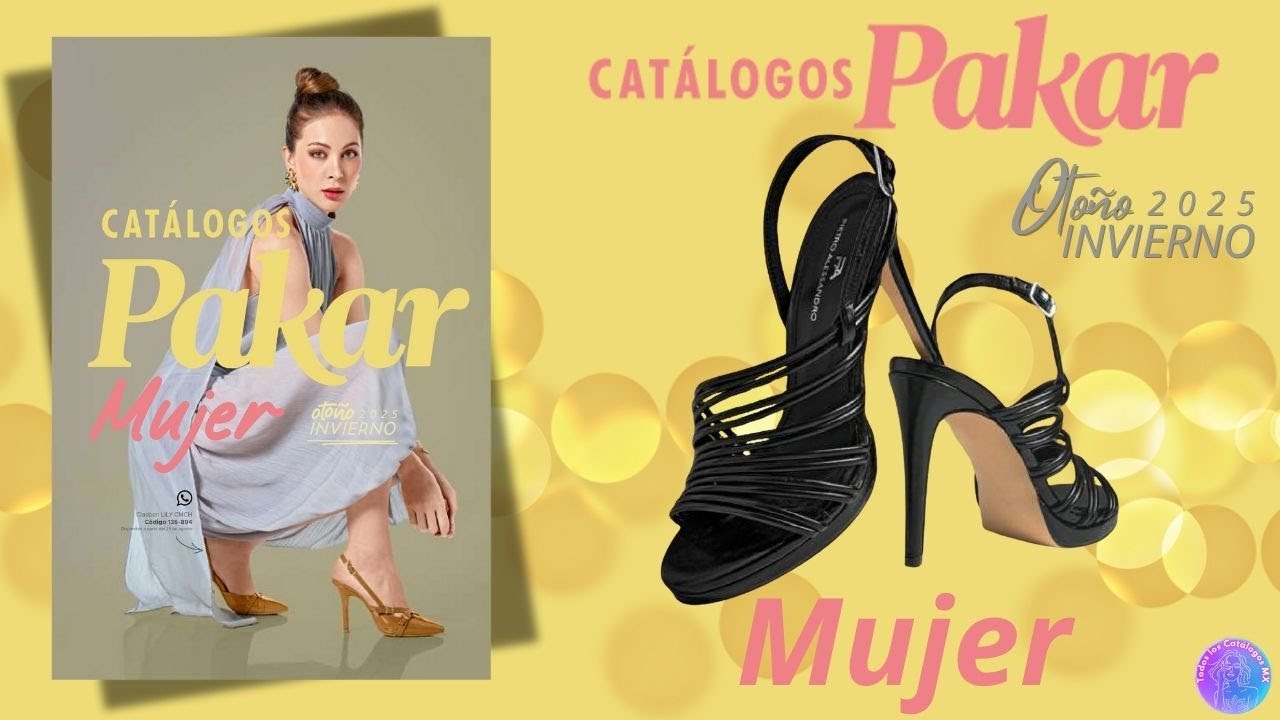 👠Catálogos PAKAR Mujer Otoño - Invierno 2025🩰🍂