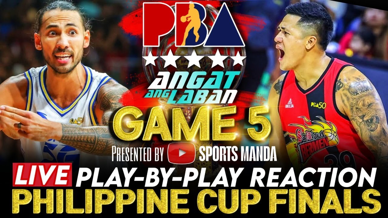 🔴SAN MIGUEL vs TNT 5G │ GAME 5 FINALS - 2025 PBA PHILIPPINE CUP  Play-by-Play Reaction & Scoreboard