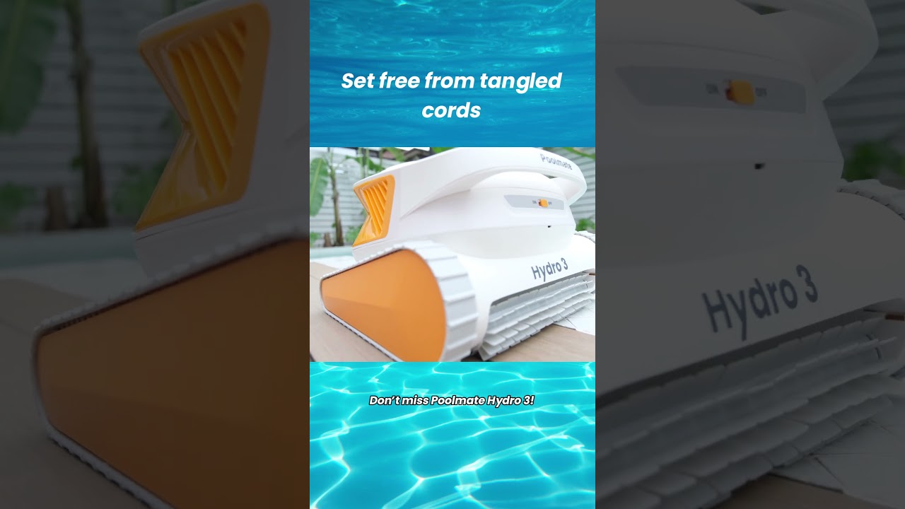 Say Goodbye to Tangled Hoses with #Poolmate Hydro 3