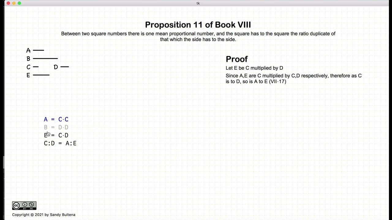 Euclid's Elements - Book 8, Proposition 11