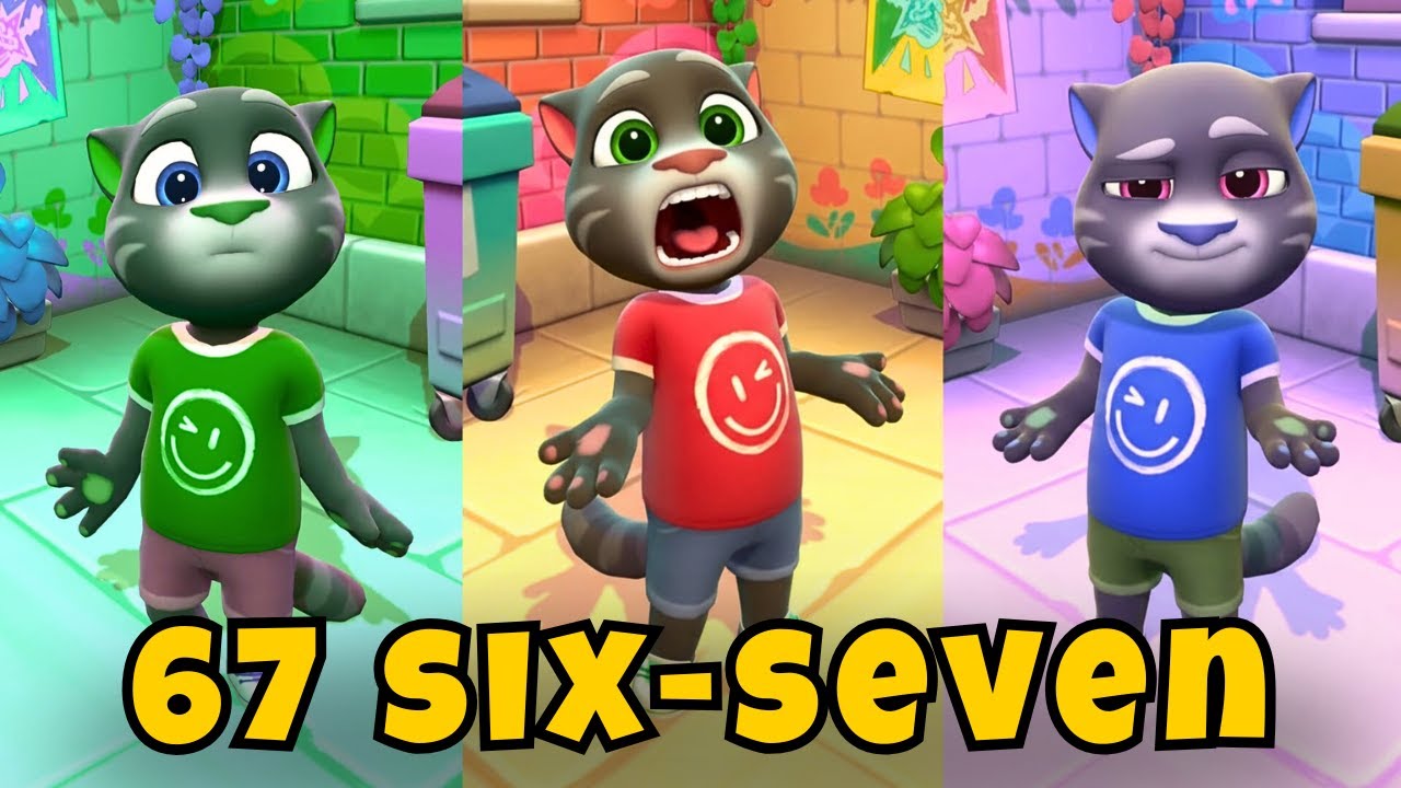 Talking Tom 67 (SIX-SEVEN)