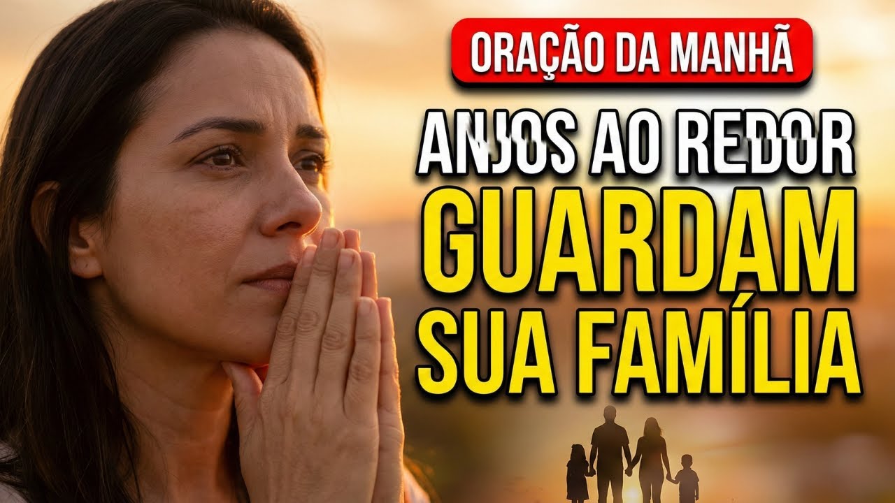 Oração da Manhã Pela Segurança da Família no Lar Amado