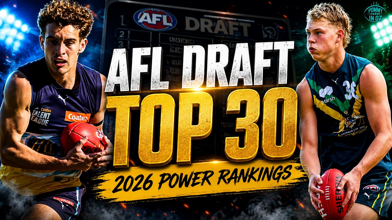 AFL Draft Power Rankings 2026 | Top 30 Prospects Ranked (June Update)