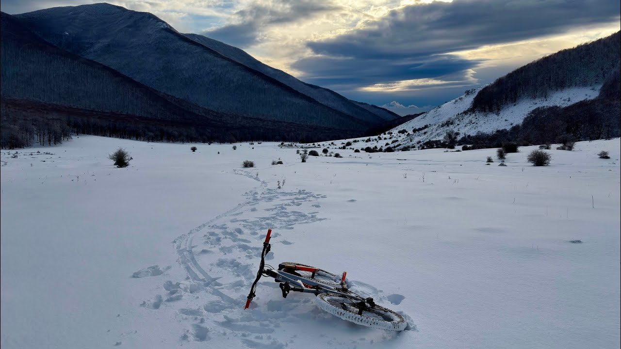 Prato di Campoli ❄️☃️ Un giretto solitario sulla fresca coltre bianca 10/01/2026