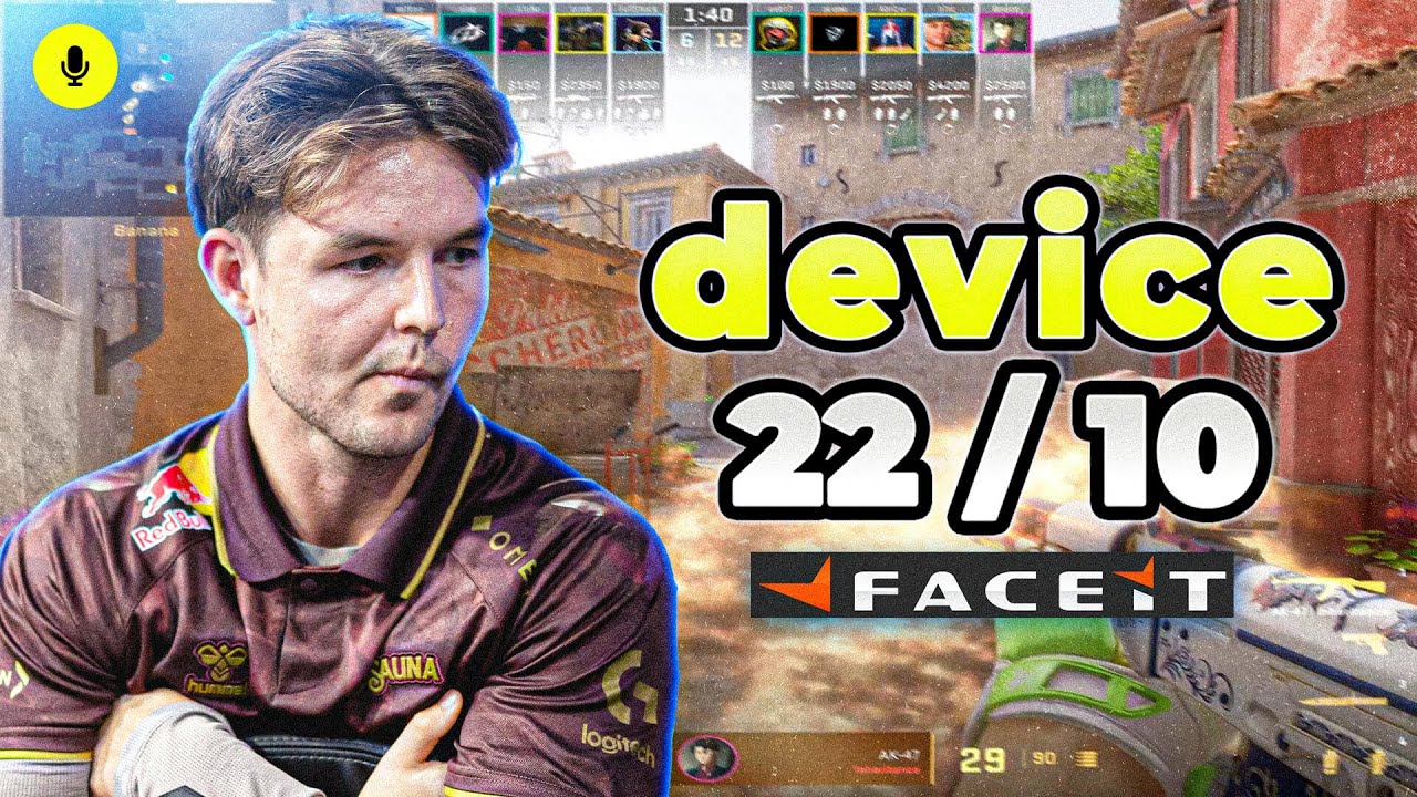 CS2 POV | device 22-10 Faceit Ranked Solo Q (Inferno) Voice Comms