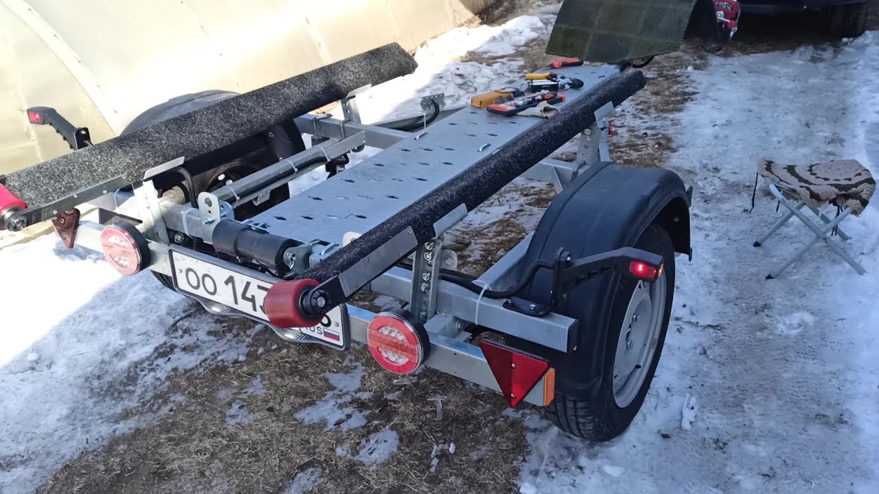 ЧТО Я ДЕЛАЛ ЗИМОЙ ? ПРИЦЕП МЗСА   🥌⛳🚢🚢🌌🚩  !! 15.02.2025