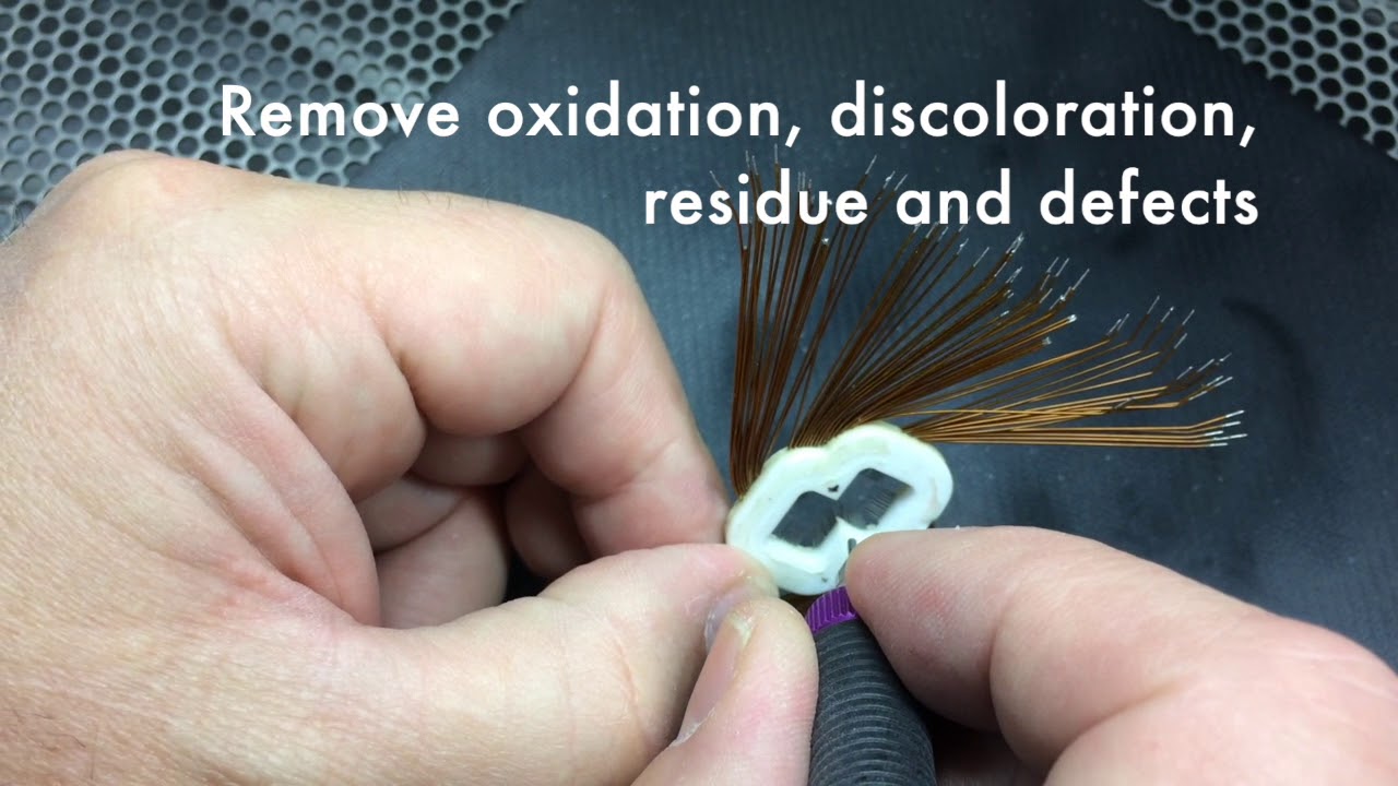 MicroBlasting for Electronic Components - Intro to Applications