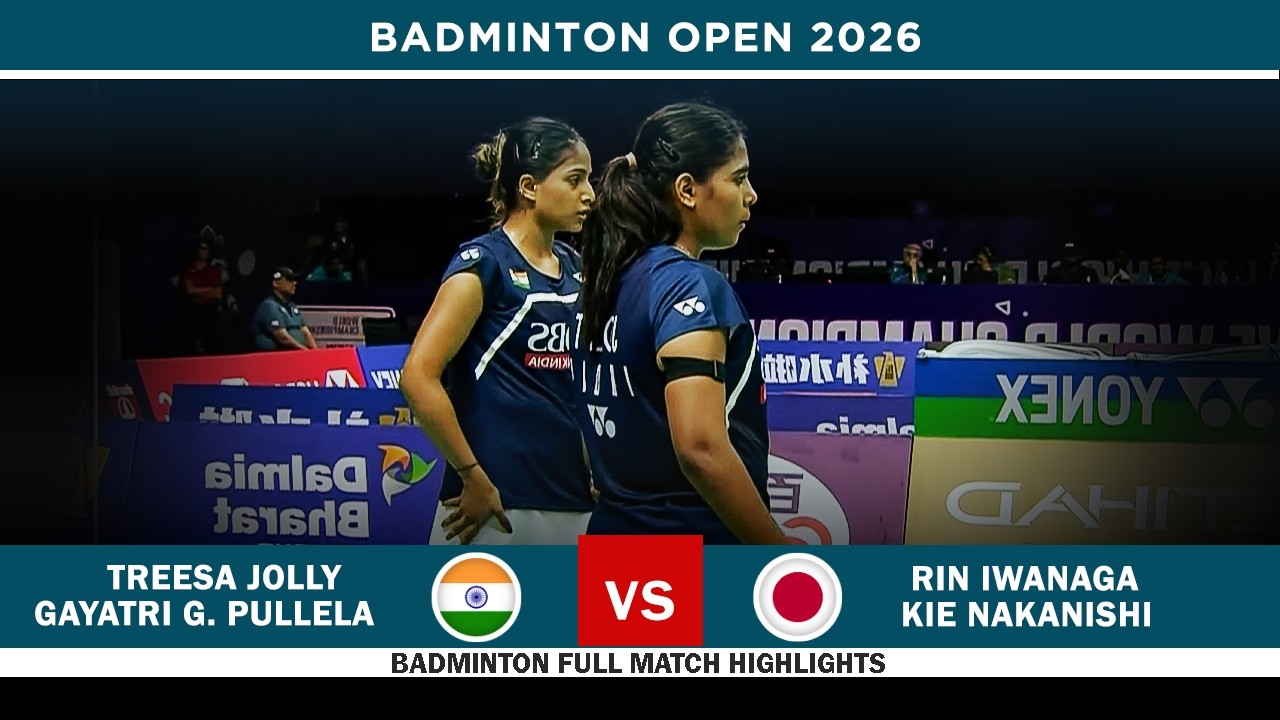 Treesa Jolly Gayatri Gopichand Pullela vs Rin Iwanaga Kie Nakanishi World Championships 2026 R16