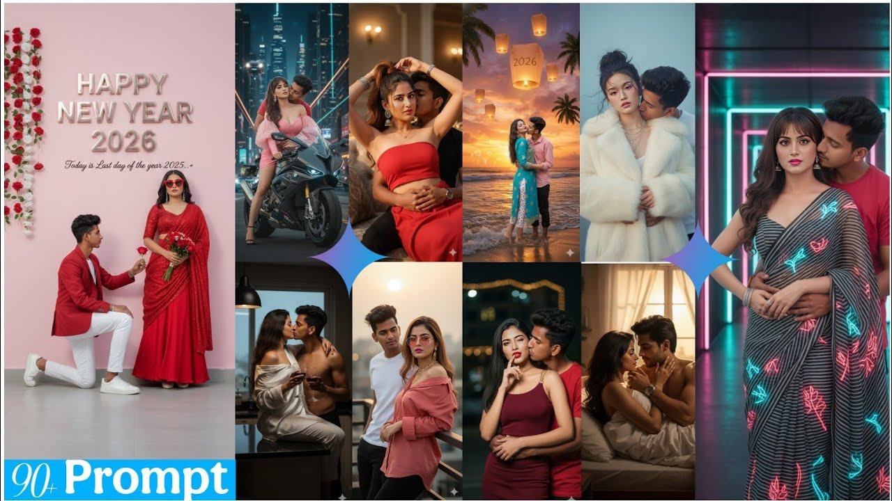 90+ AI Couple Kiss Prompts 💕 | Google Gemini AI Viral Prompts (2026 Latest)