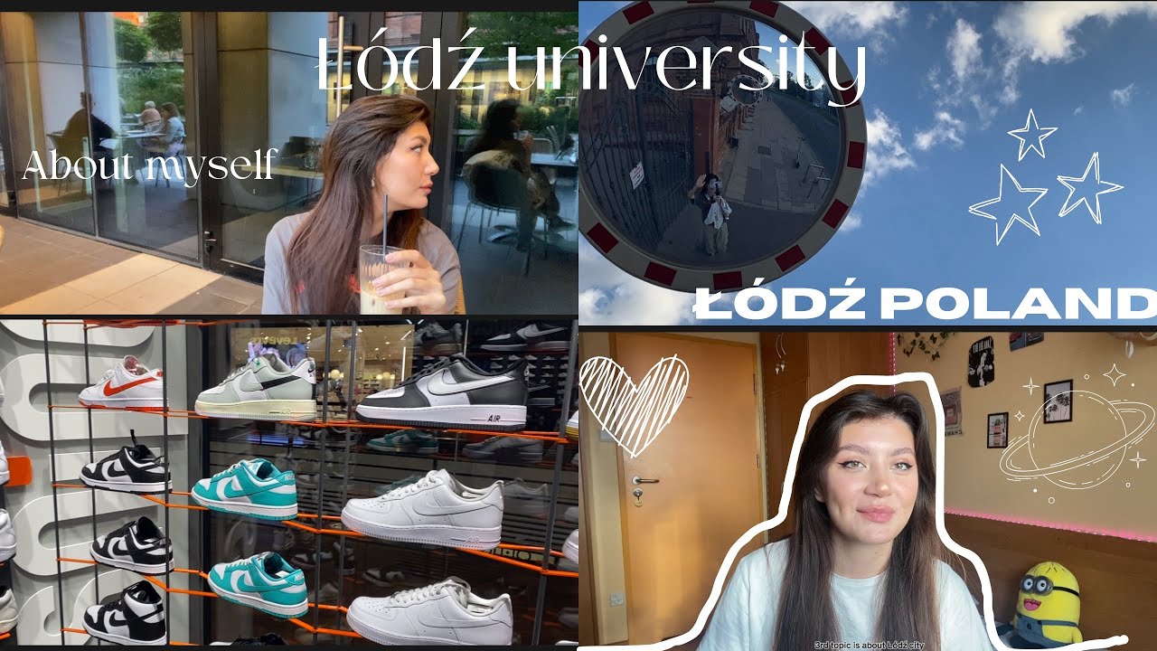 Yevropada qizlar uqib ishlasa boladimi? Łódź universiteti, About myself, small tour to Łódź ⛵️|🇵🇱