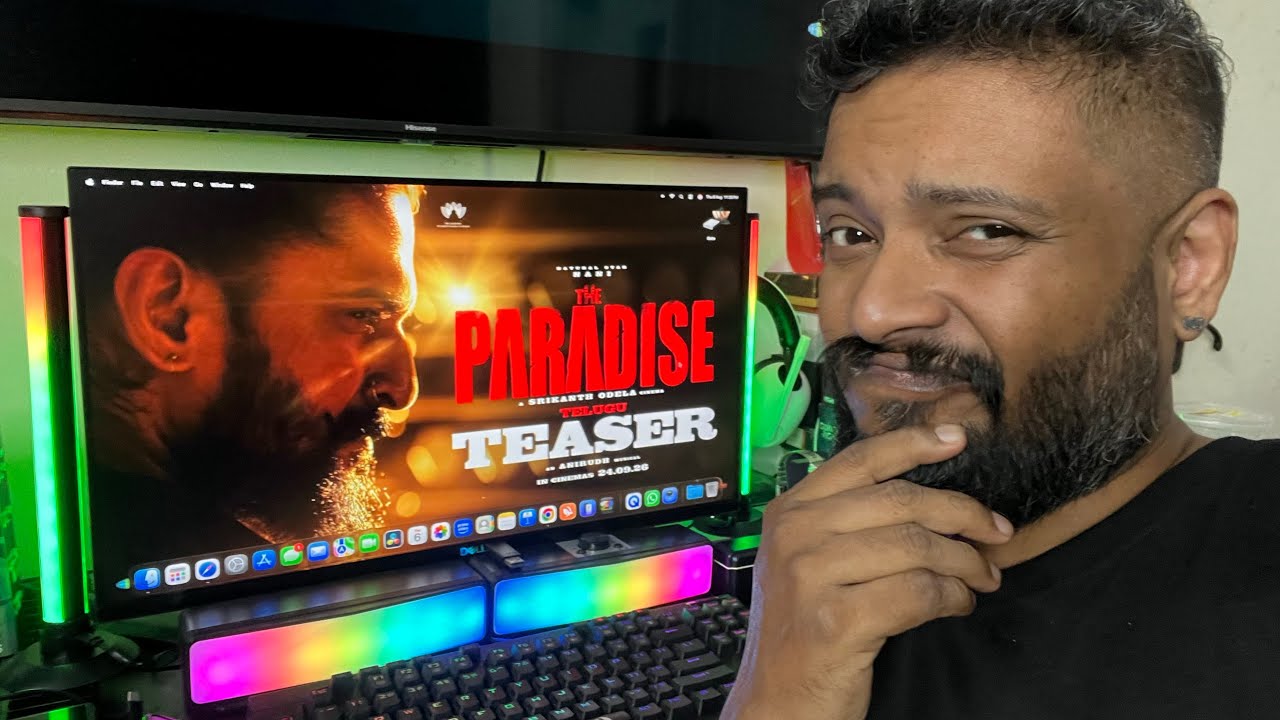 The Paradise Telugu Malayalam | Nani | Kayadu Lohar | Srikanth Odela | Anirudh Ravichander