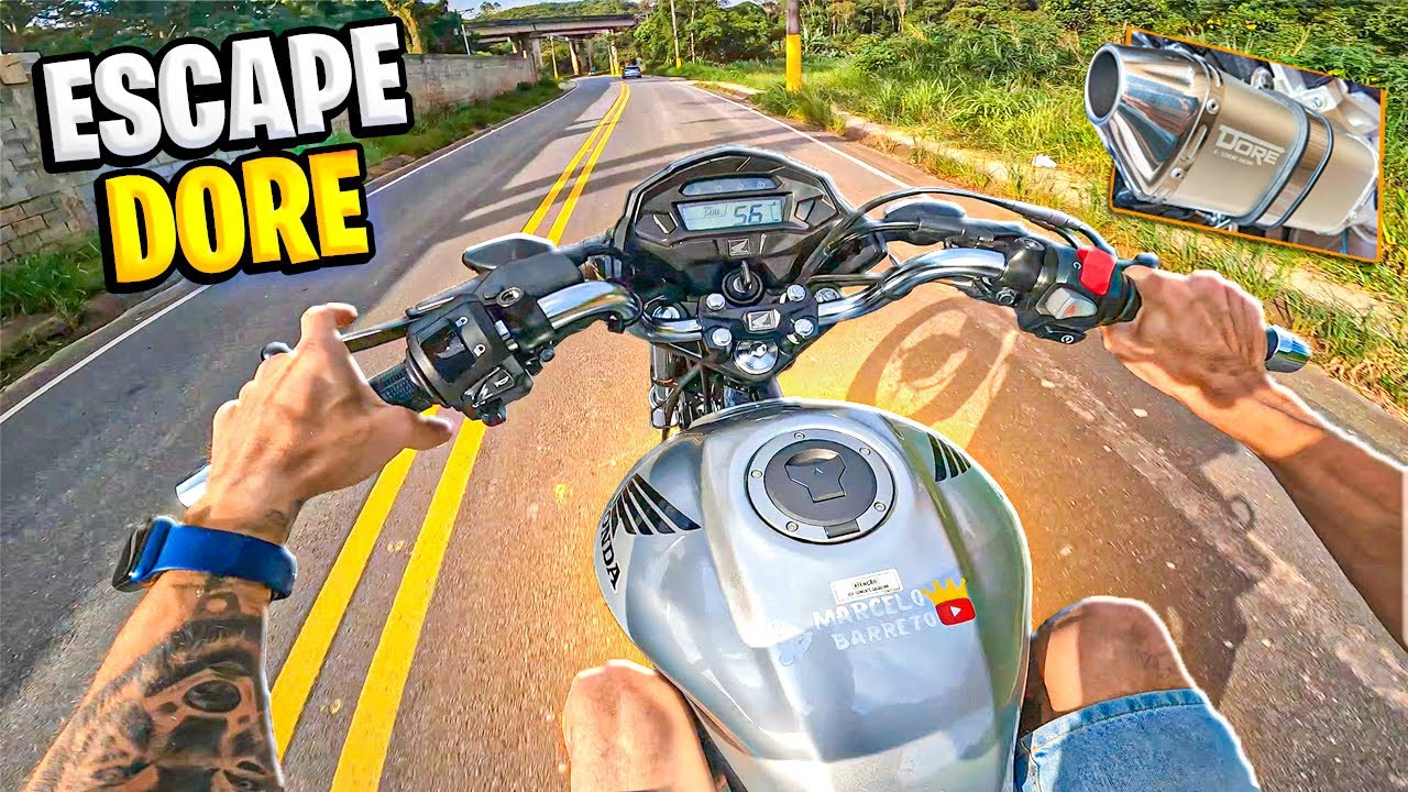 FUI PRA RUA TESTAR O ESCAPE DORE NA START 160 2024