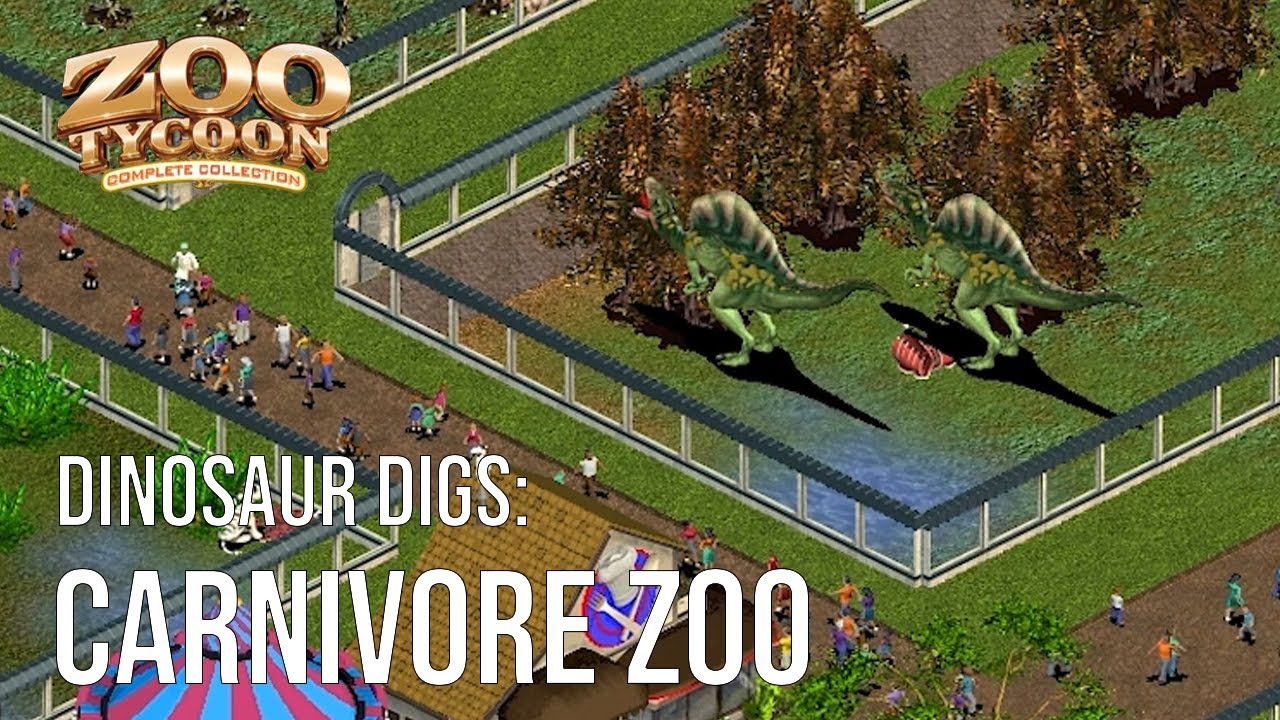 Zoo Tycoon Dinosaur Digs - Carnivore Zoo - Scenario 4 playthrough
