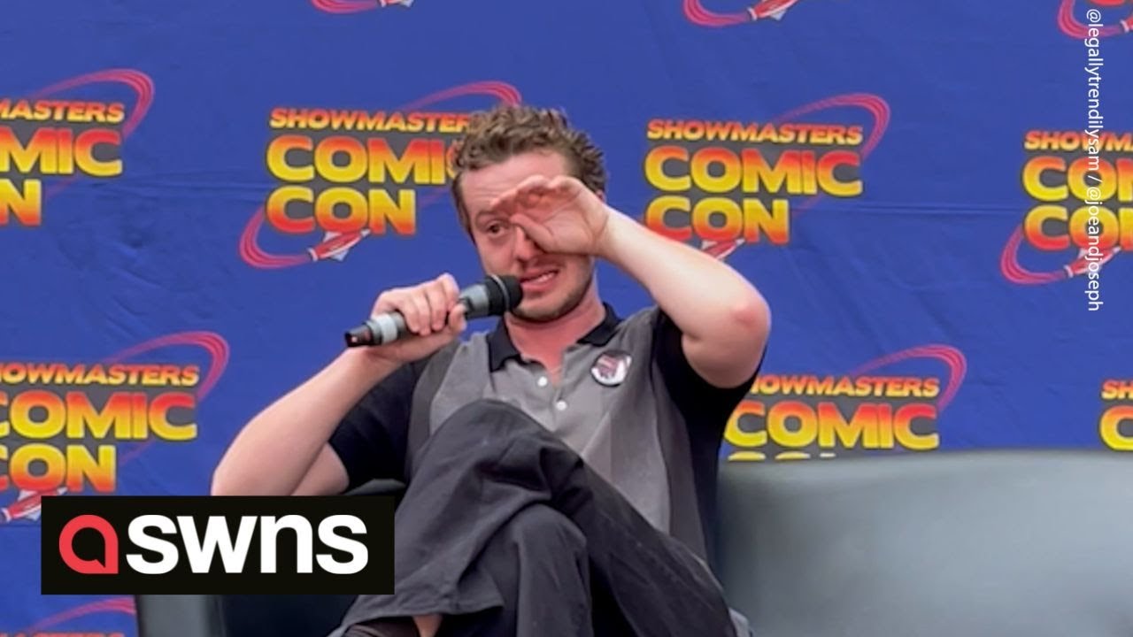 Джозеф Куинн расплакался на Лондонском фестивале комиксов Comic Con, не выдержав обильной поддерж...