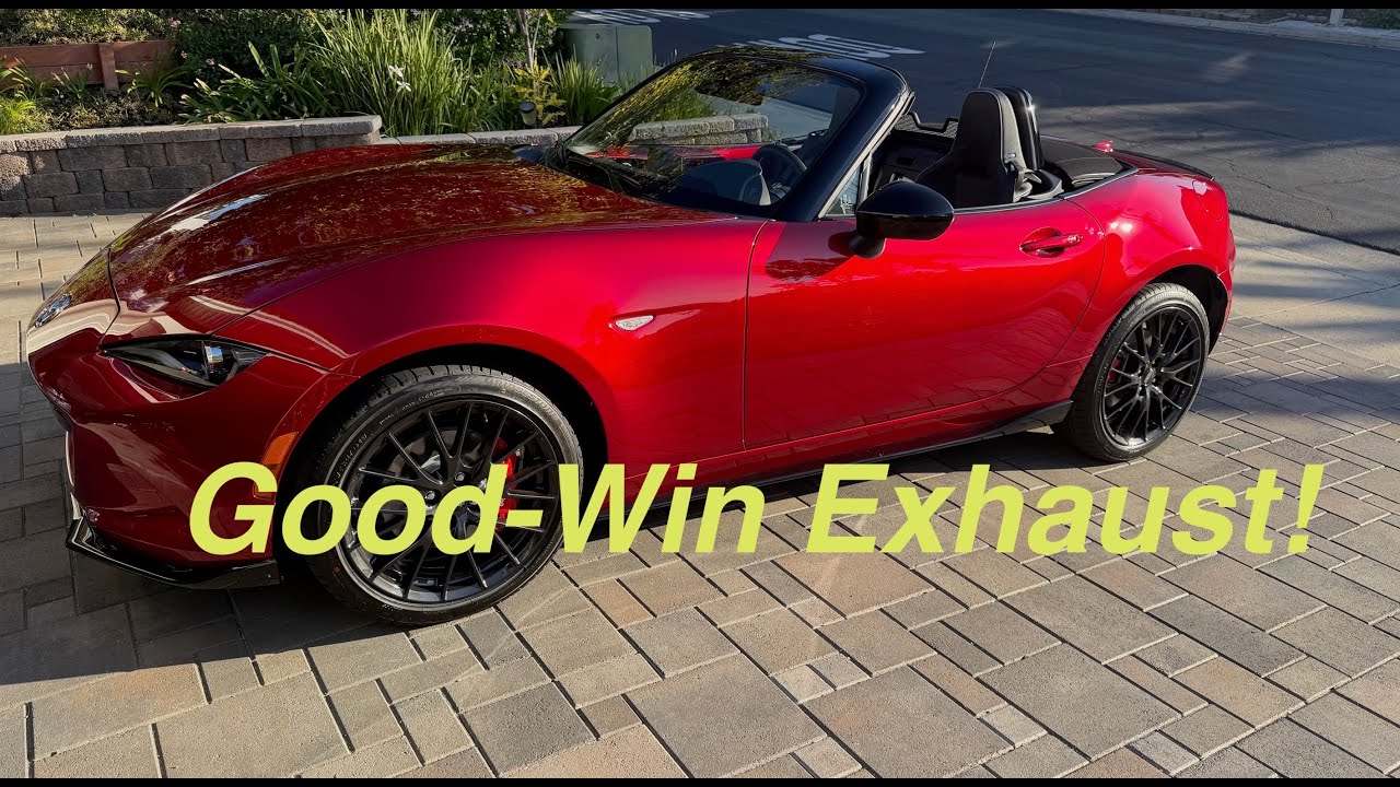 ND Miata MX5 GoodWin Exhaust!