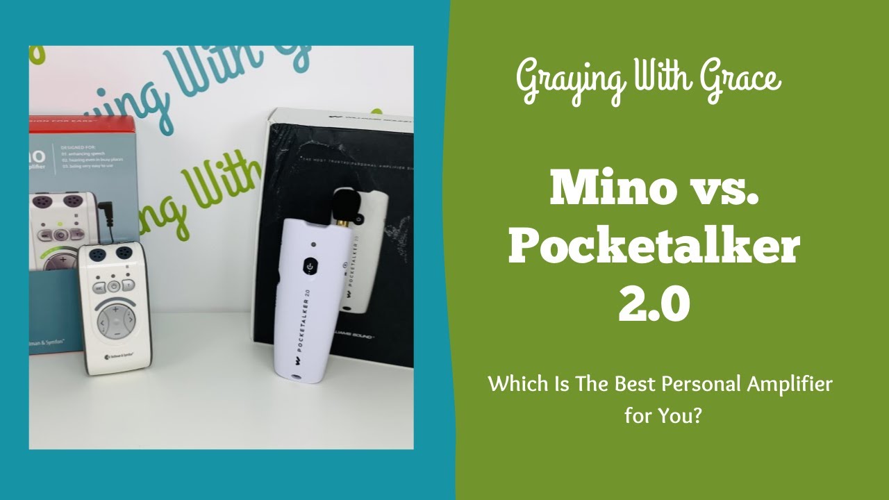 Comparison of the Mino Personal Amplifier and the Pocketalker 2.0