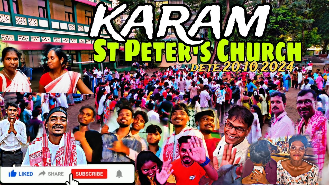 Saint Peter Church ka Karam Nayakhani at Bandra (west) hil road date/20/10/2024@lxminivlog02