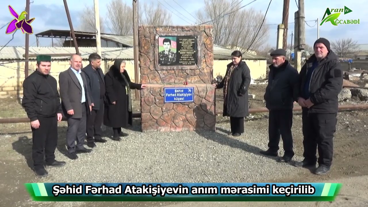 Şəhid Fərhad Atakişiyevin anım mərasimi keçirilib