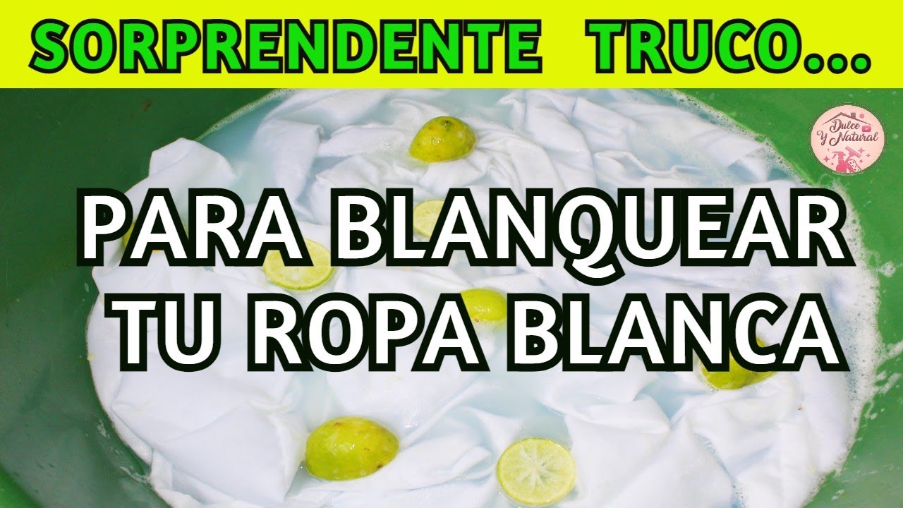 ✨ nunca pensaste que el SOL con el LIMÓN Y BICARBONATO, blanquean más tu ROPA BLANCA.