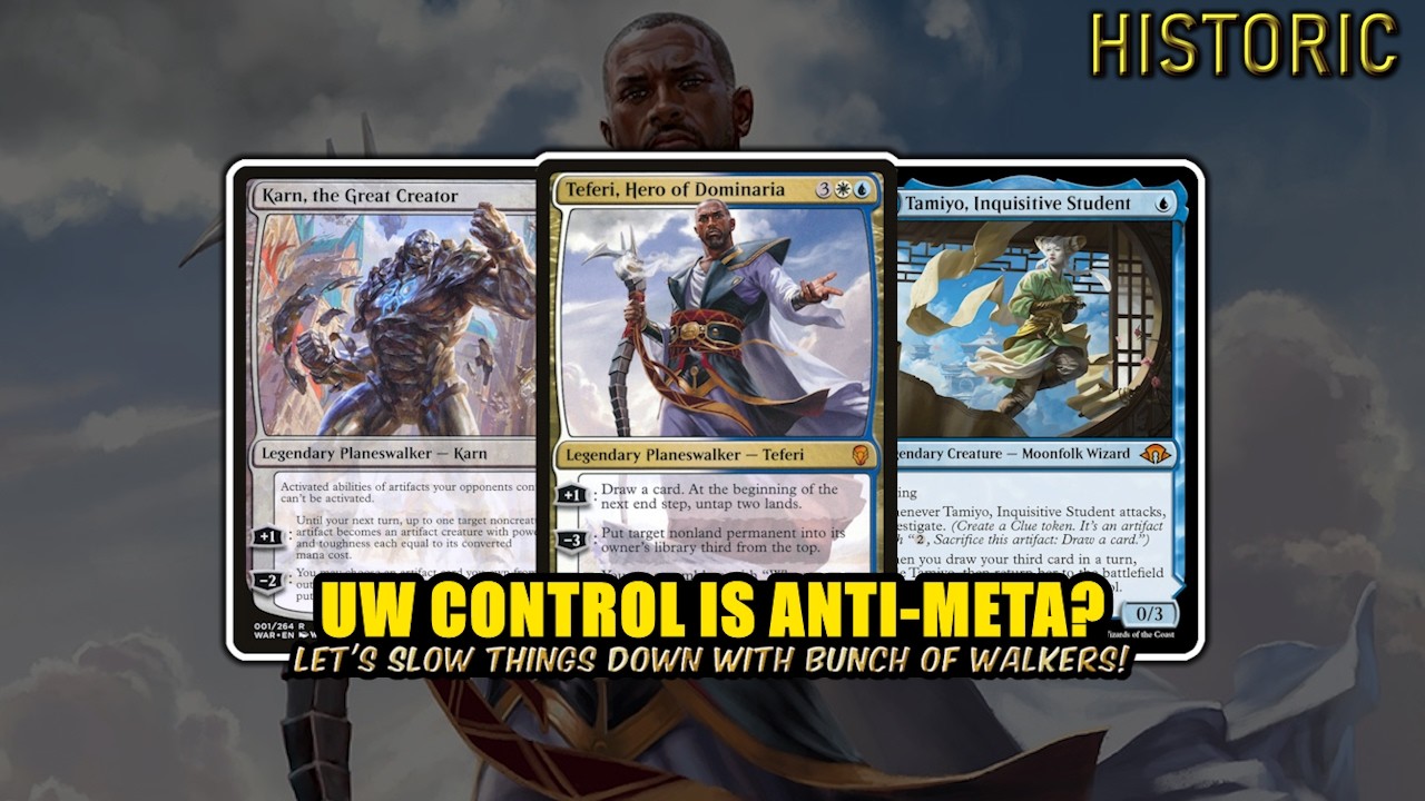 Is UW Control the Answer to the Meta? | Historic BO3 | MTG Arena