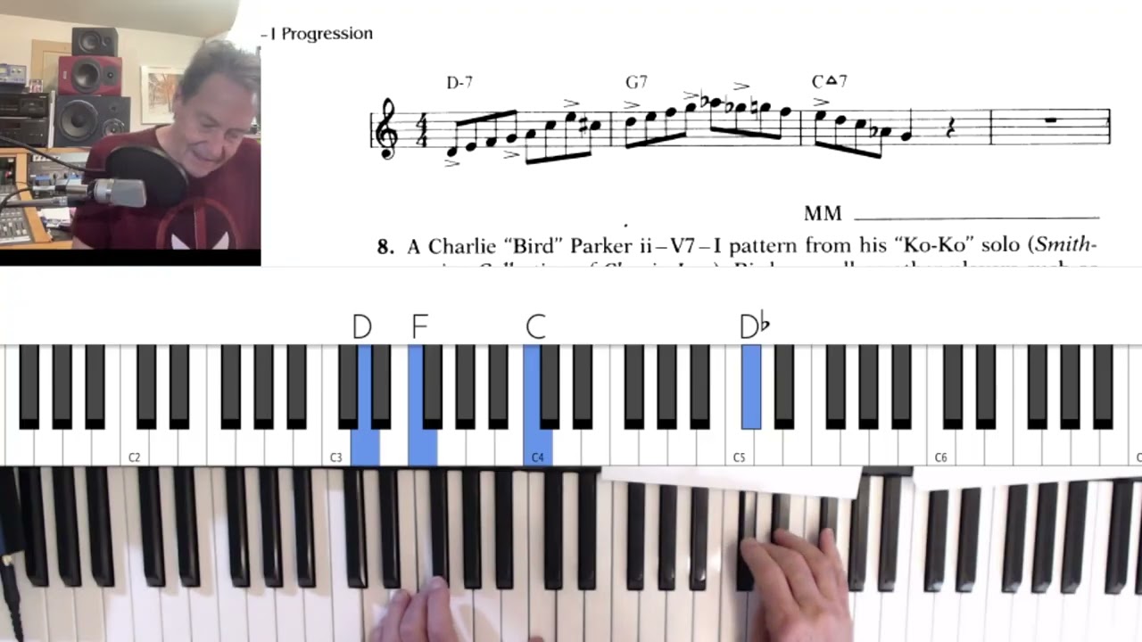 Jazz Vocabulary on the 2-5-1 progression