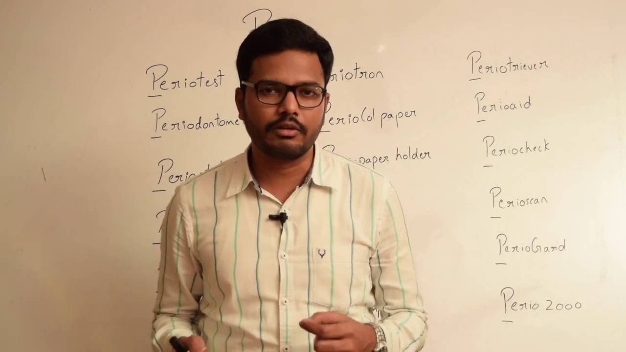 Terminologies - Perio