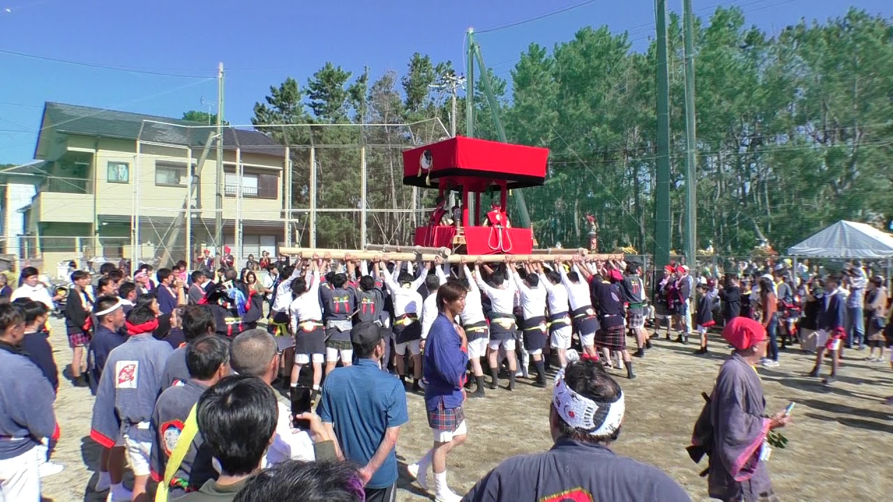 令和元年度 御坊祭 濱之瀬組 お旅所にて
