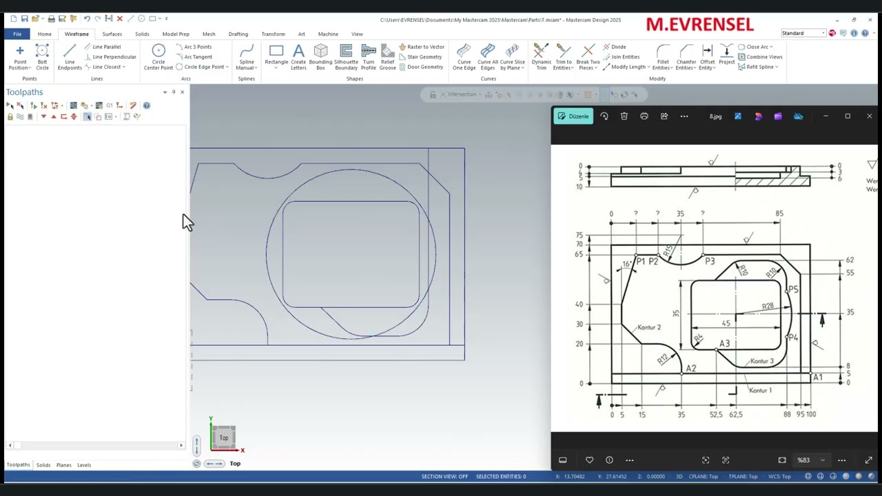 MasterCAM 2025 Tutorial 96 -