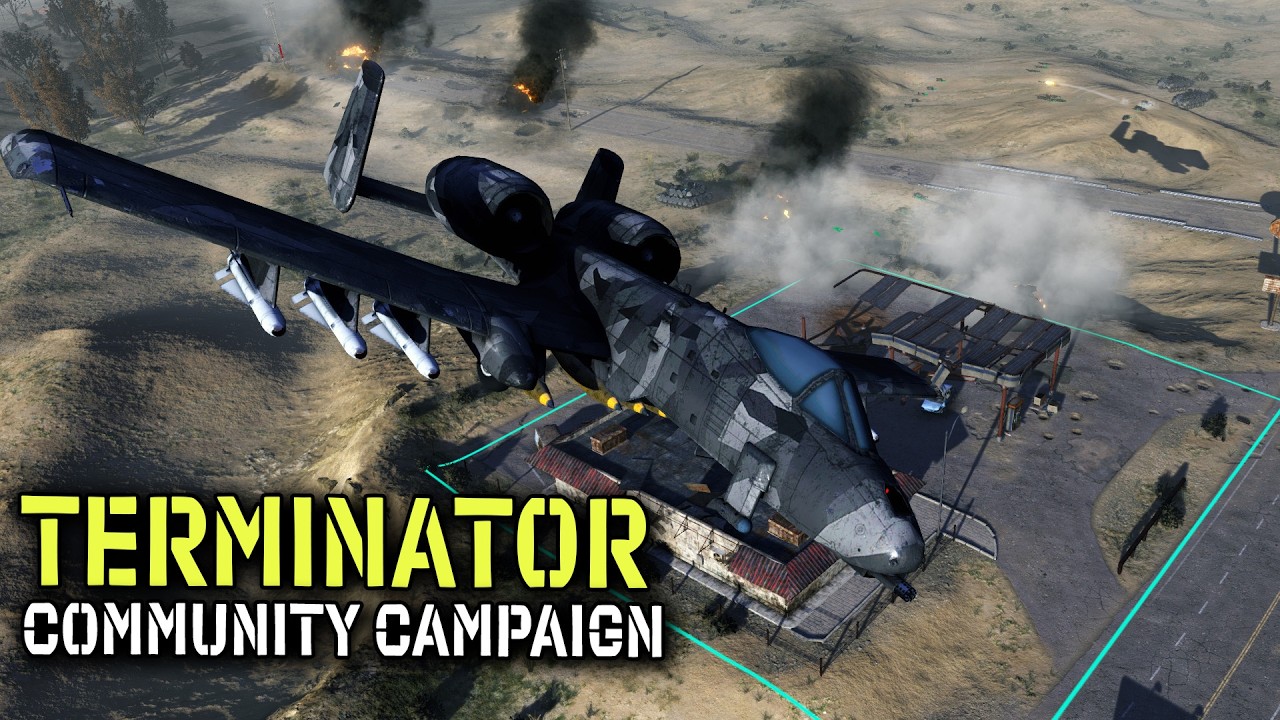 Terminator RTS Community Campaign - So Close to Skynet Main Base! (Ep31)