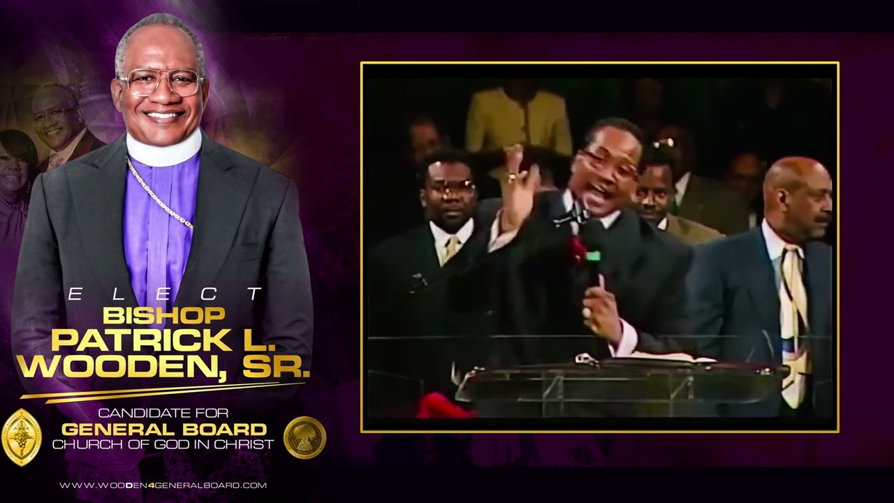 Bishop Patrick L. Wooden, Sr. Preaches at G.E. Patterson's Soul Winners | 1998