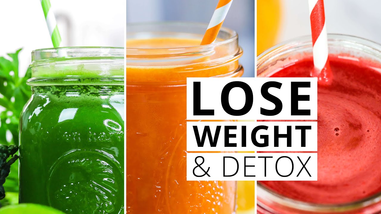 3 DETOX JUICES | Cleanse, Lose Weight and GLOW!