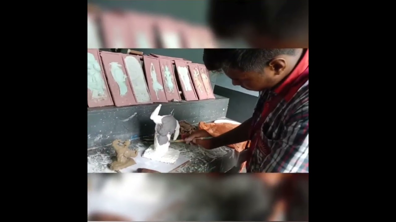😍😍Making body builder sculpture for Kala Utsav 😍😍